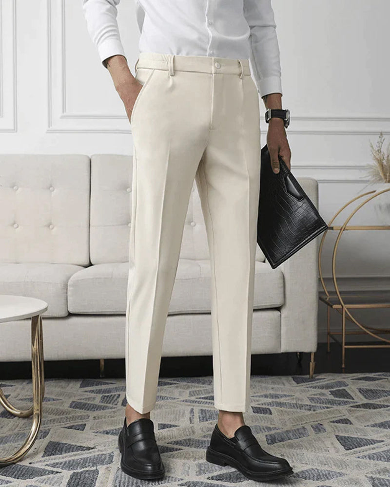Pantaloni Uomo Elasticizzati Eleganti