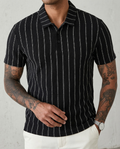 Polo Uomo con Revers Manica Corta Primavera-Estate