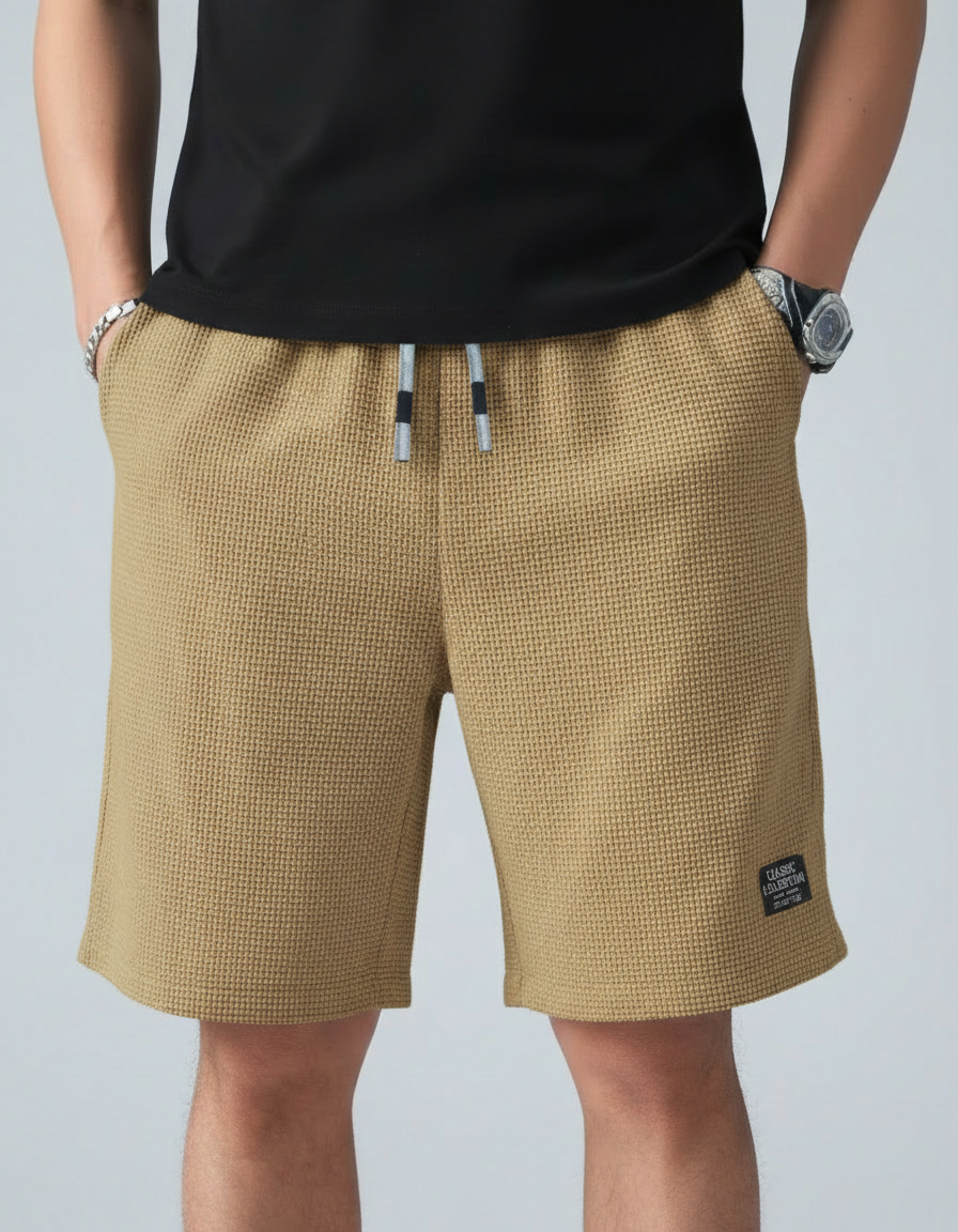 Pantaloncini Uomo Strutturati Leggeri con Tasche
