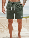 Pantaloncini Uomo in Velluto a Coste Slim Fit con Coulisse