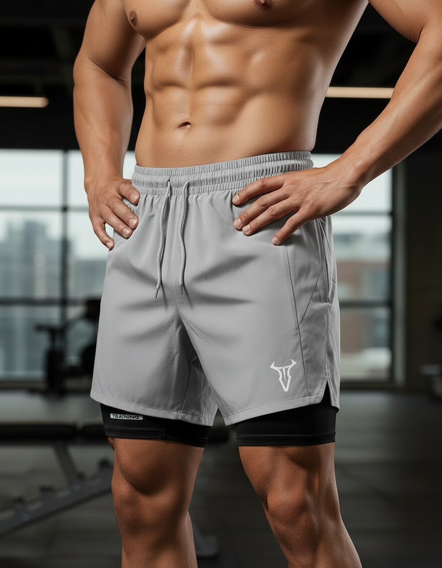 Pantaloncini Uomo Sportivi per Fitness e Allenamento