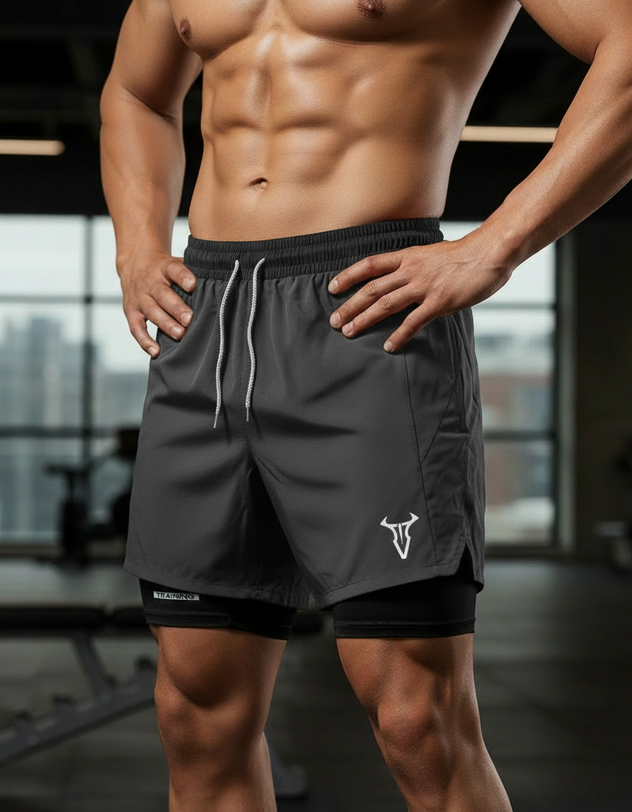 Pantaloncini Uomo Sportivi per Fitness e Allenamento