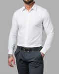 Camicia Uomo Elasticizzata Manica Lunga Formale