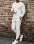 Tuta Uomo Slim Fit: Felpa e Jogger