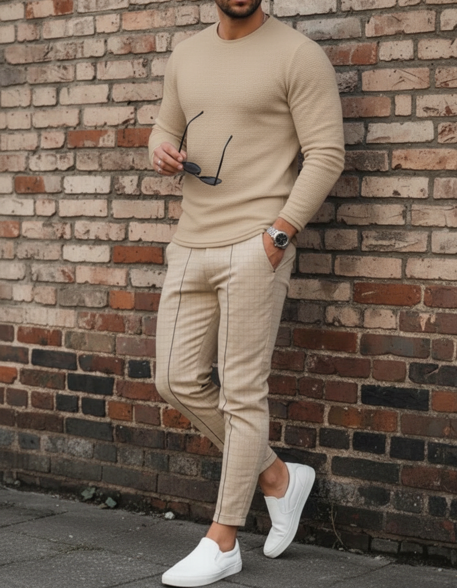 Tuta Uomo Slim Fit: Felpa e Jogger