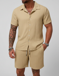 Completo Casual Uomo: Camicia e Pantaloncini