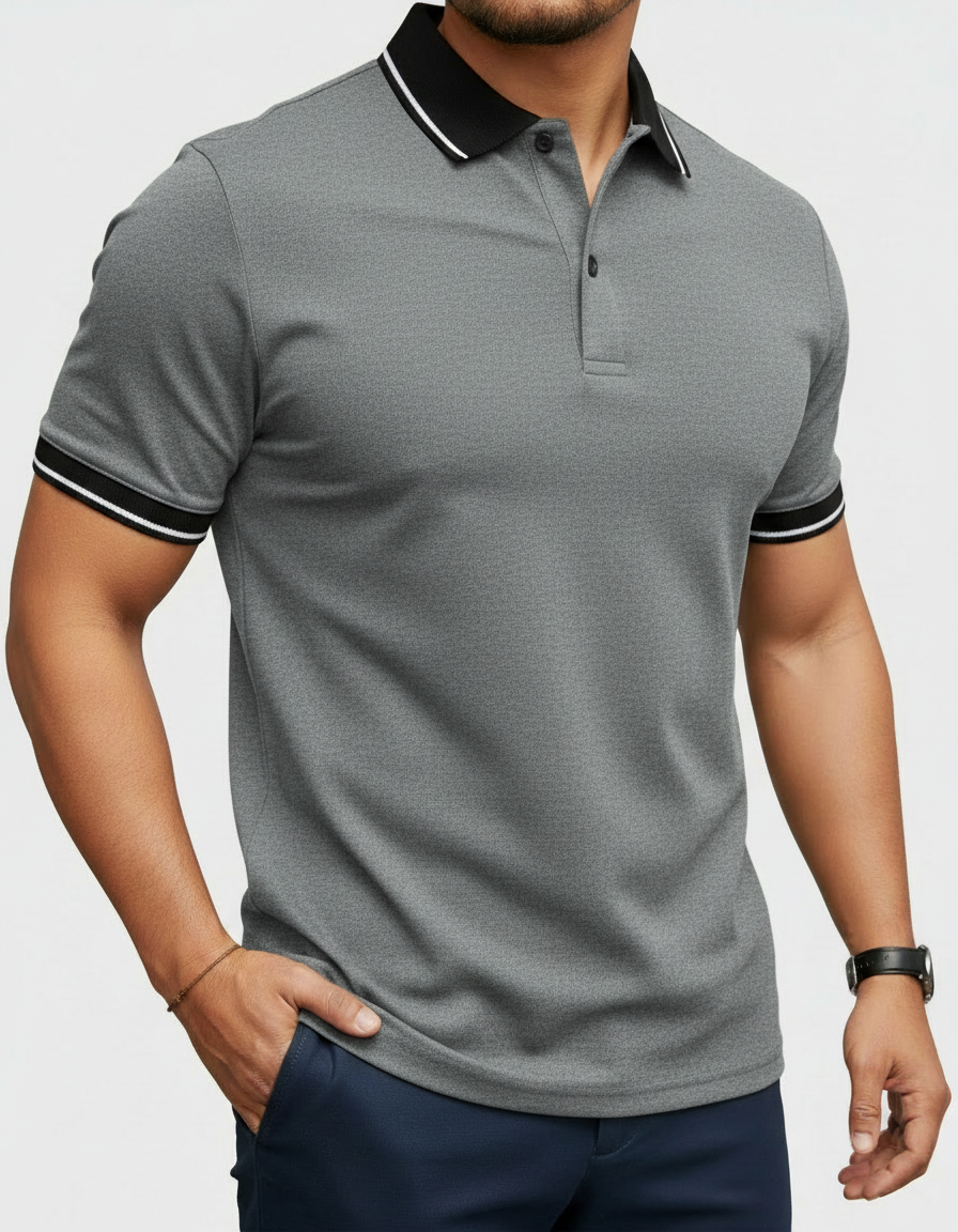Camicia Uomo Manica Corta Colletto Classico