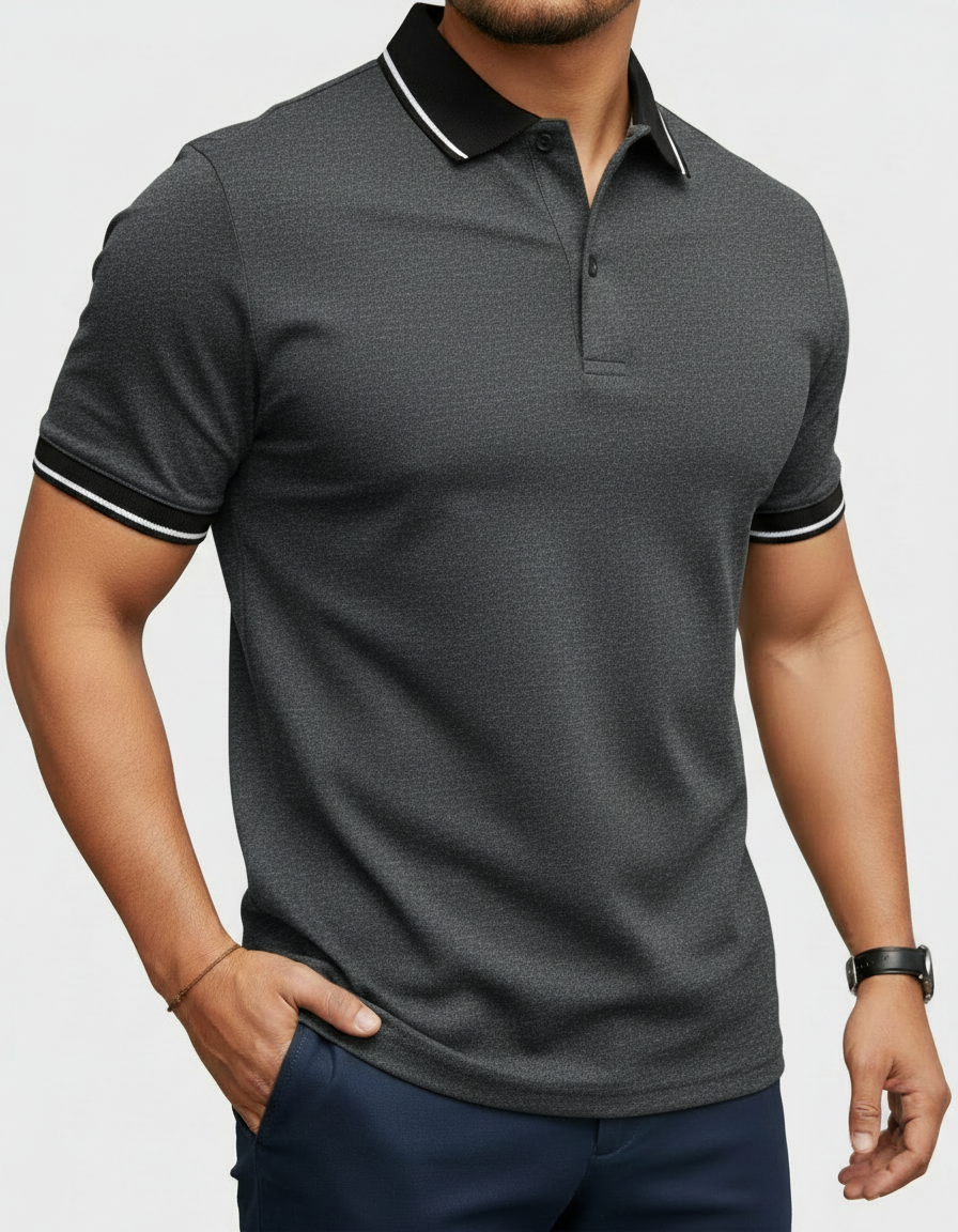 Camicia Uomo Manica Corta Colletto Classico