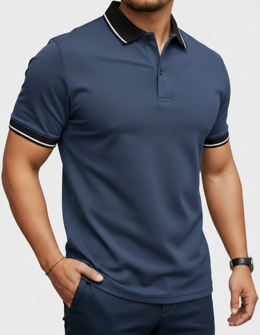 Camicia Uomo Manica Corta Colletto Classico