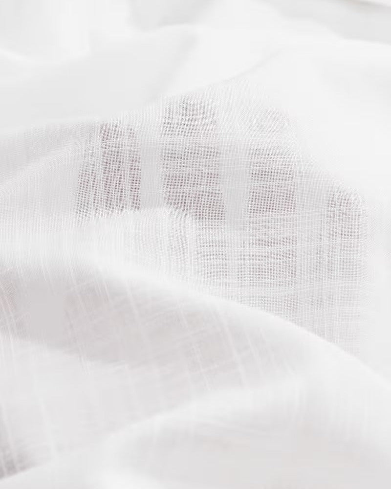 Camicia Uomo Tinta Unita Manica Corta Traspirante