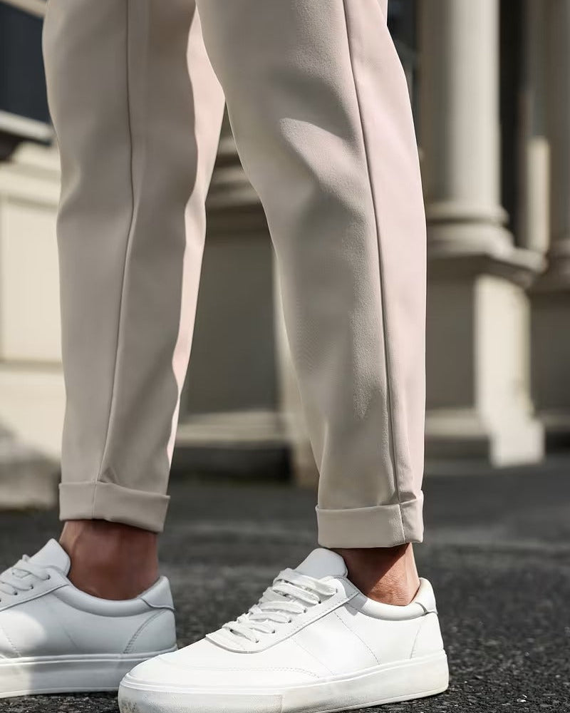 Pantaloni Uomo Slim Fit Casual