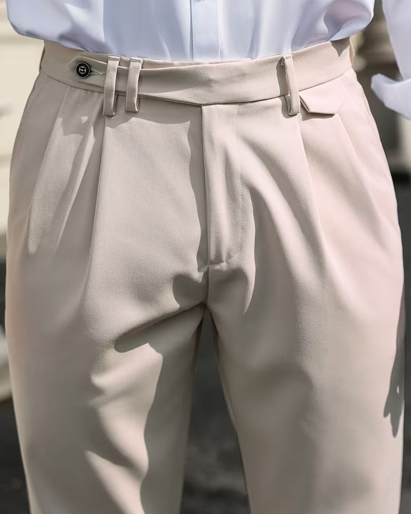 Pantaloni Uomo Slim Fit Casual