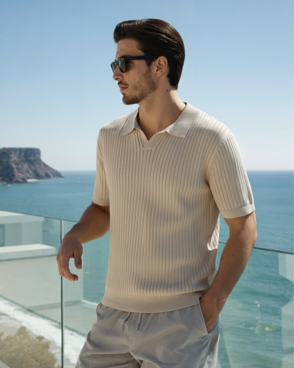 Polo Uomo a Coste Premium