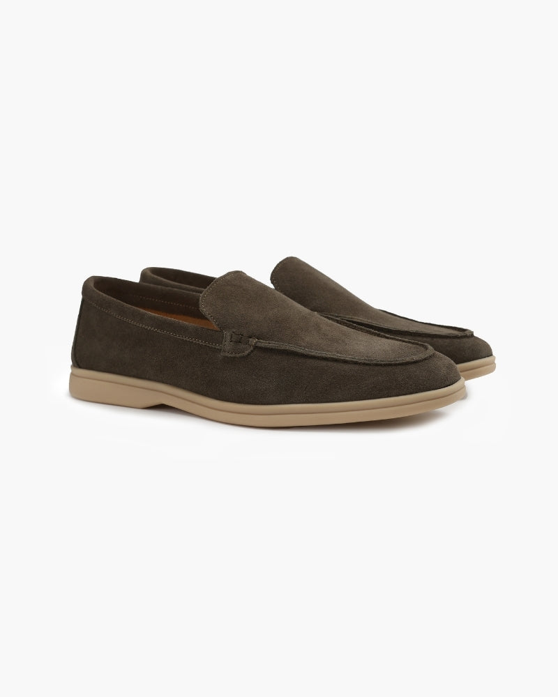Mocassini Uomo Scamosciati Premium